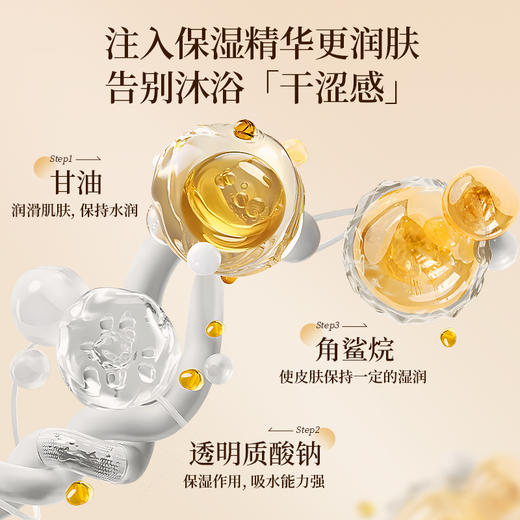 澳雪梦幻海马香水沐浴露580g（加赠580g袋装） 商品图7