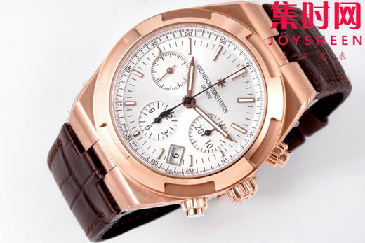 江诗丹顿 Overseas 8F纵横四海计时系列5500V 5520V 男士腕表 表径42.5mm 升级版V3版 搭载7750改Cal.5200自动上链机械机芯 商品图1
