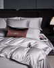 长绒棉大提花四件套-光之舞（银灰） 商品缩略图1