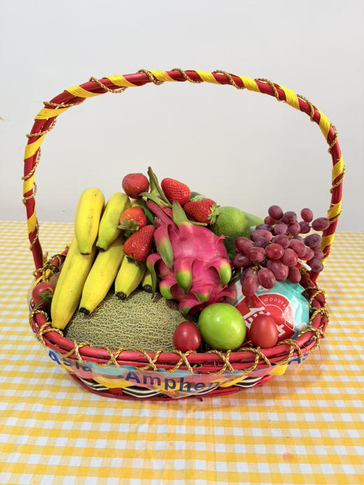 精美藤编水果果篮 商品图3