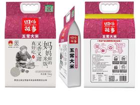 （胖东来同款）田作故事妈妈米饭五常大米5kg（红袋）