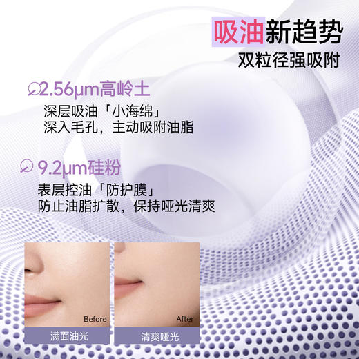 【自带镜子+粉扑】ukiss悠珂思粉扑拍拍乐吸油纸 商品图6