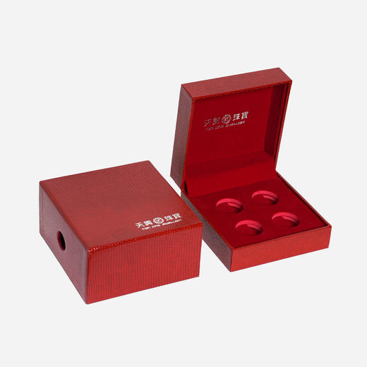 天兴珠宝 品牌金币首饰盒蜥蜴纹10克 20克 30克 商品图3