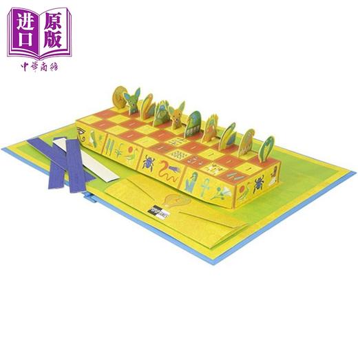 【中商原版】塞尼特棋 古希腊游戏立体书 Senet The Ancient Egypt Game 英文原版 David Hawcock 古埃及棋盘游戏书 商品图1