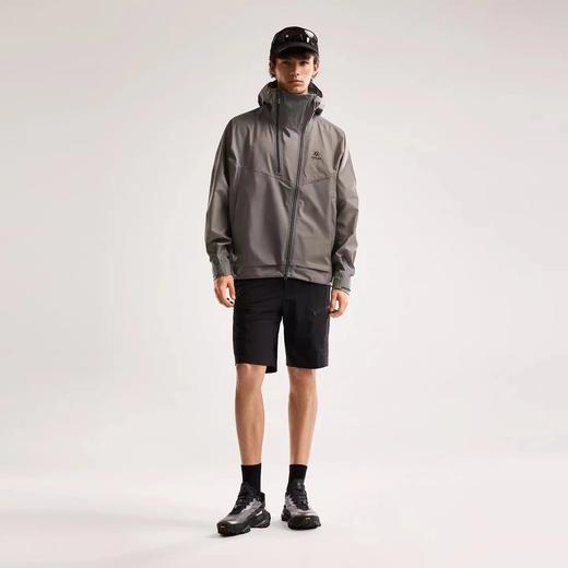 F032519男女双拉链春款冲锋衣情侣款硬壳防风防水户外夹克外套 商品图12