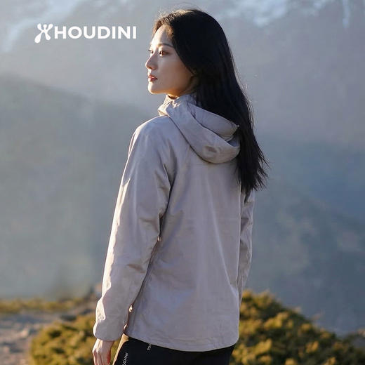 HOUDINI胡丁尼 Orange Jacket 橘子 男女轻薄遮阳防水连帽外套 840004 商品图9