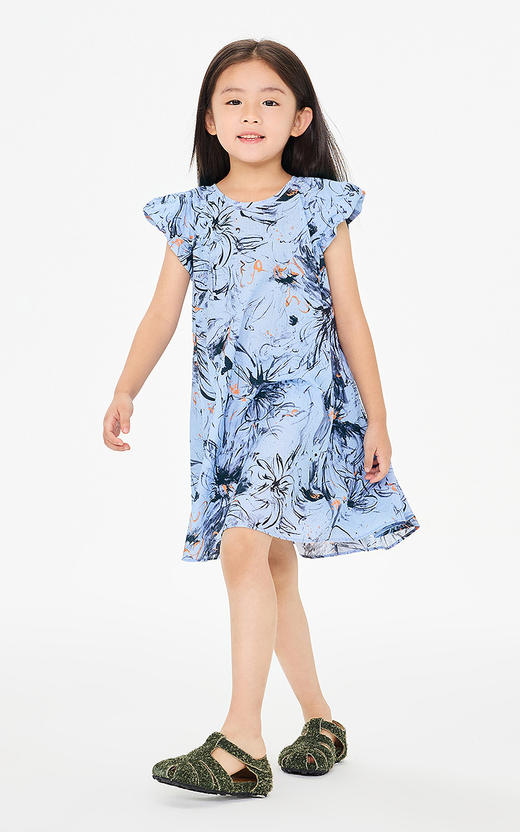 jnby   26年夏款  短袖连衣裙  1Q4G12310 商品图0