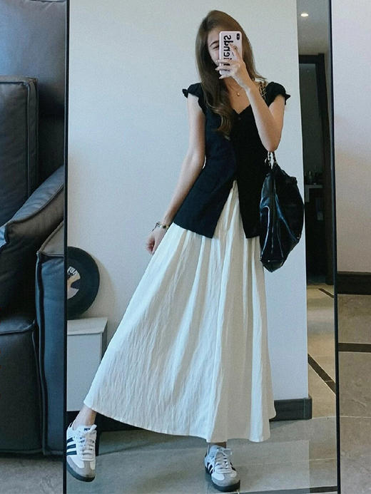 淡颜系半身裙，春日氛围感，越看越耐看，越搭越出彩 商品图4