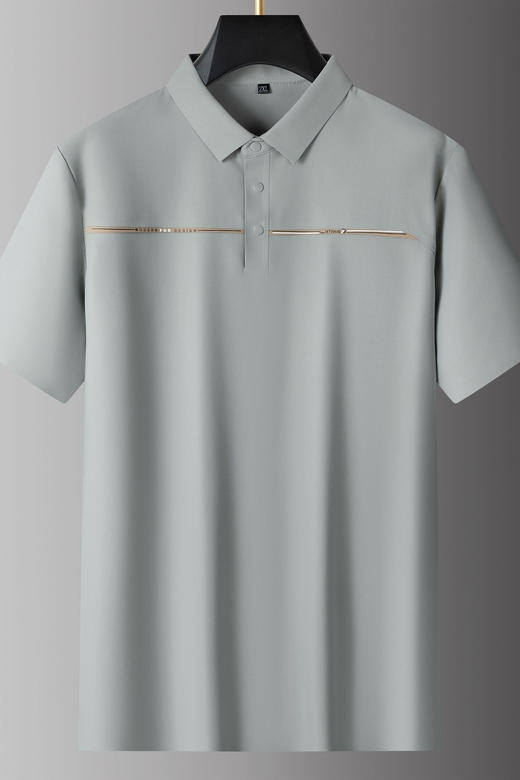 【DPS】大依优型大码男装夏季翻领POLO衫短袖冰丝透气商务休闲上衣短袖 商品图5