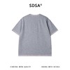 26T242SDSA男装2026新款高贵轻奢潮牌拼接小众设计圆领短袖T恤百搭上衣 商品缩略图4