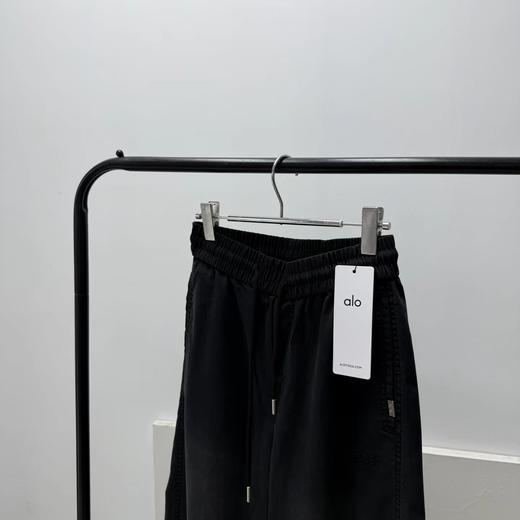 F032527春夏新品情侣款休闲松紧腰围细斜炒洗弯刀裤牛仔裤 商品图7