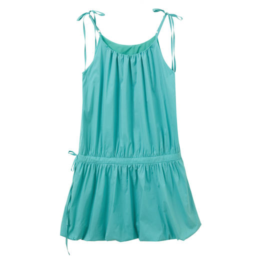 三彩独醒2026夏季新款花苞吊带裙连衣裙A字裙短裙沙滩度假F 商品图4