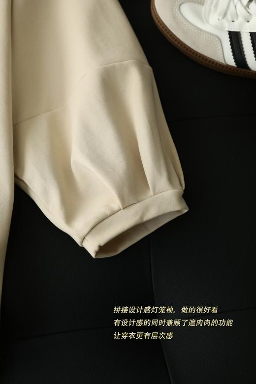 七分灯笼袖宽松T恤 专柜级质感！ 商品图12