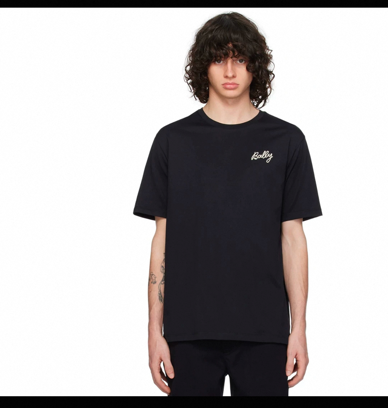 「Ba11y 经典签名款圆领短袖」 TX612