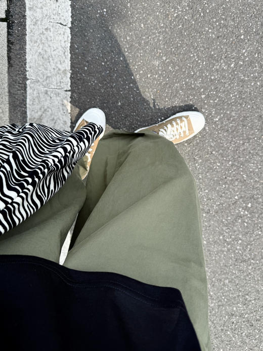 拿捏春日-松弛感酵洗棉九分休闲茧型裤【包邮+三天无理由退换】 商品图9