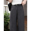 鹿向南【0328/20:00新品前1小时5折限量100件】夏季灰色休闲裤女 商品缩略图3