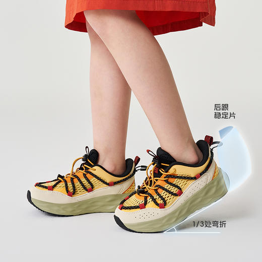 【0压感系列】SMIBU男女中大童夏款户外运动跑鞋厚底缓震减压运动鞋Z52FY3406【种草号团购】 商品图3