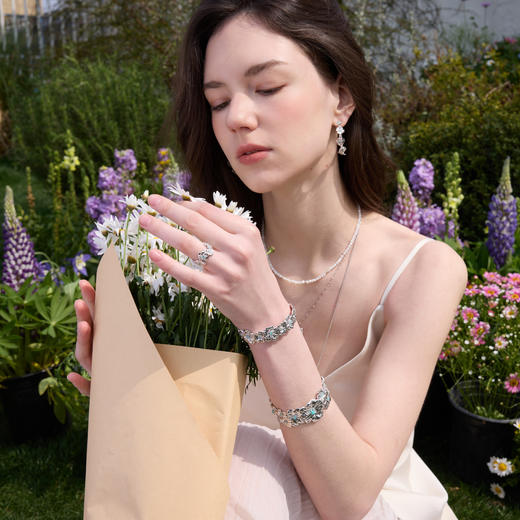 ARSIS 丨 繁绮系列 繁花风影开口戒 商品图2