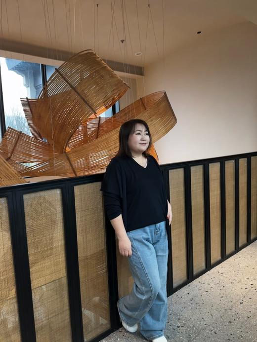 现货今天发【V领套头衫】质感百搭！100%羊毛V领套头衫 微宽松慵懒风 进口扬子纱线 两色入 商品图5