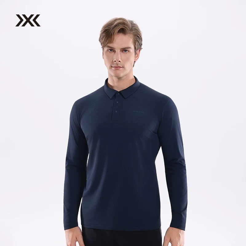 26春夏X.B 布LI兹吸湿速干长袖翻领POLO衫  CX259