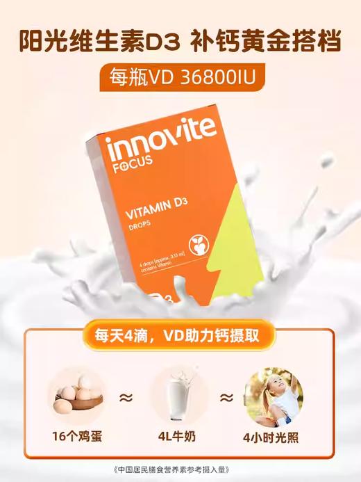 【源码】英珞维高维生素D白蘑菇汁滴液 维生素D3滴剂12ml 商品图2