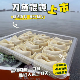 舟选 刀鱼馄饨 春日限定 码头直发 馅料饱满 鲜嫩醇香 300g/盒