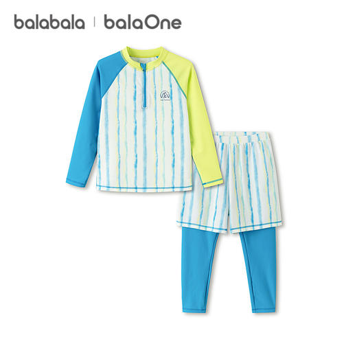 巴拉巴拉儿童泳衣分体泳装男童中大童防晒2026夏季新款游泳装耐氯 商品图4