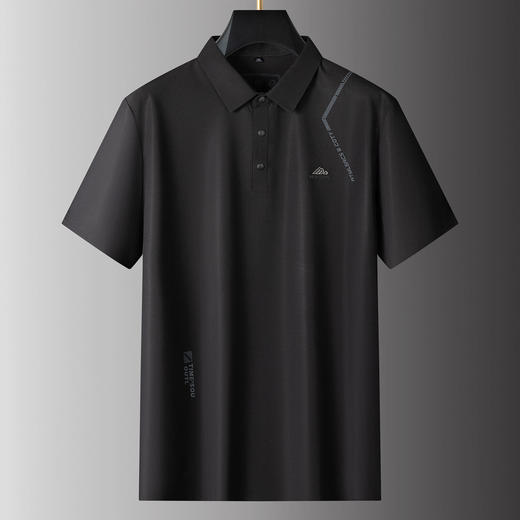 【DPS】大依优型大码男装夏季翻领POLO衫短袖商务休闲冰丝凉爽短袖上衣 商品图2