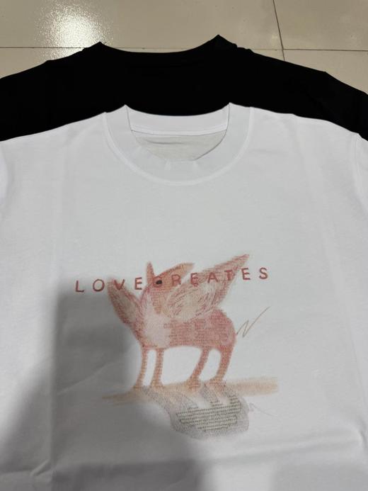 F032574夏季新款飞马刺绣圆领宽松休闲百搭短袖T恤 商品图3