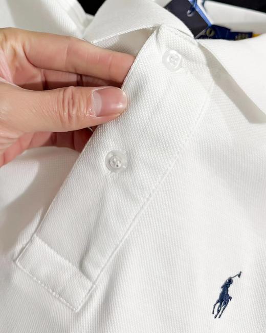 F032524小马刺绣休闲修身商务翻领情侣款短袖半袖T恤 商品图10