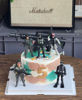 枪支蛋糕C款 吃鸡