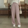 西子/蜜桃牛仔莱赛尔纤维高腰直筒粉色牛仔长裤/KZXS0628 商品缩略图0