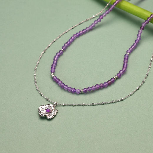 ARSIS 丨 繁绮系列 繁花风影双层叠链 商品图11