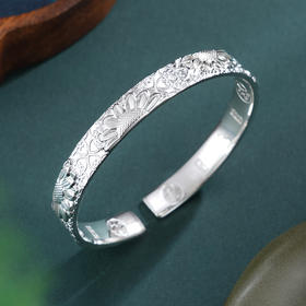 子佩集【向阳而歌】银S999手镯【SZ009208】炫彩向日葵太阳花2602