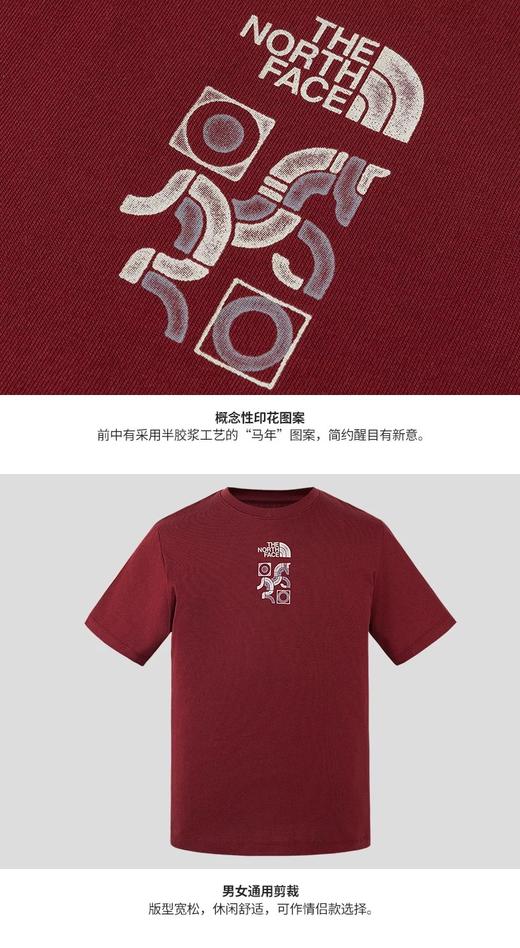 点此购买 北面夏季马年限定款男女款运动户外休闲透气短袖T恤 xj 343354 商品图13