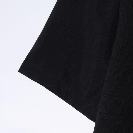 SDSA男装2026新款高贵轻奢简约纯色口袋拼接设计短袖衬衫百搭时尚 商品图4