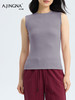 【无袖背心】阿菁娜春夏季新款松弛感无袖背心软糯蓬松毫无束缚圆领无袖清爽利落F31C301020 商品缩略图1