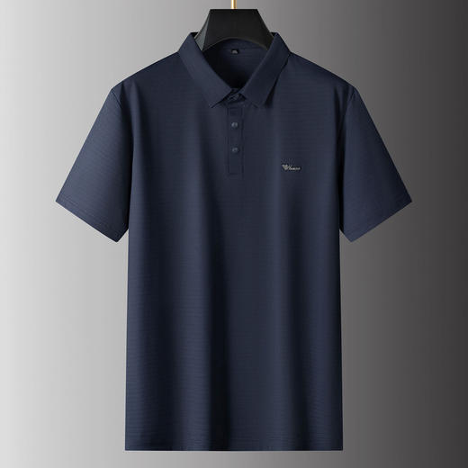 【DPS】大依优型大码男装夏季冰丝短袖POLO衫商务休闲百搭上衣T恤 商品图1