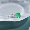子佩集【绿漪星辰】银S925戒指【JZ017478】五角星绿玉髓2602 商品缩略图0