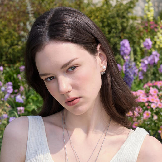 ARSIS 丨 繁绮系列 繁花绣球两戴耳钉 商品图3