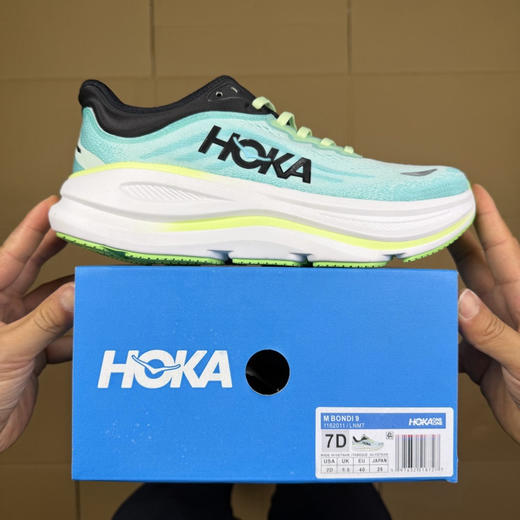 Hoka 克利夫顿9 马拉松跑鞋。自己备注号码颜色 商品图11