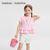 【balaOne】巴拉巴拉童装儿童短袖t恤2026新夏装女童甜美时尚上衣 商品缩略图0