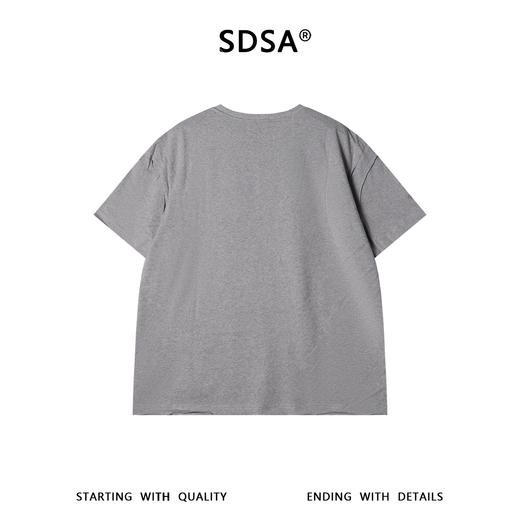 7702SDSA男装2026新款高贵轻奢美式简约印花字母圆领短袖T恤百搭时尚 商品图5