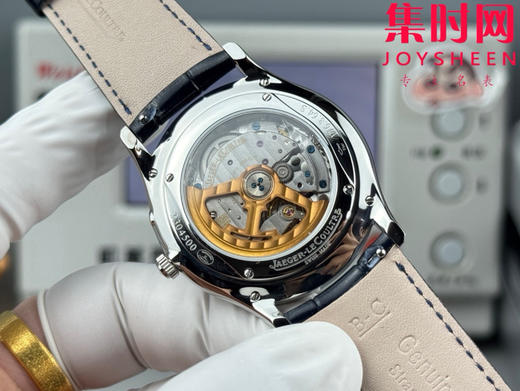 GF积家大师系列1378480"小丑" Master Ultra Thin Réserve de Marche超薄大师动显日历 938一体机 男士腕表 商品图7