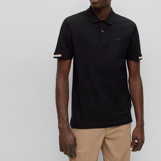 F032549新款男士舒适吸汗透气撞色休闲日常短袖Polo衫 商品图14