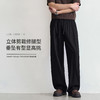 BHOVKEM 亚麻天丝休闲裤男士2026新款夏季薄款速干宽松直筒长裤运动裤 商品缩略图3