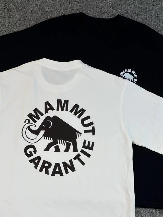 F032544男女同款日常通勤宽松情侣半袖圆形徽标短袖T恤 商品图1