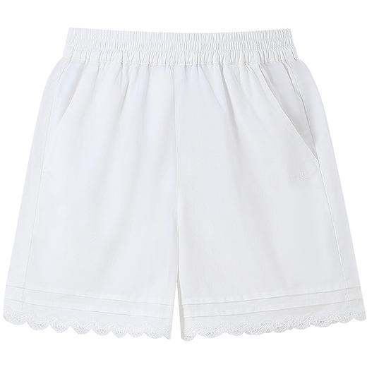 女童全腰梭织短裤夏季新款安奈儿童装EG626591 商品图8