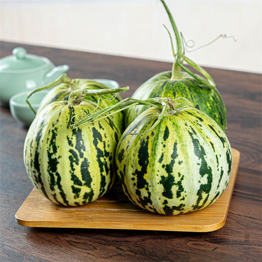 【花美人蜜瓜甜瓜】肉厚细腻，脆甜多汁， 商品图1