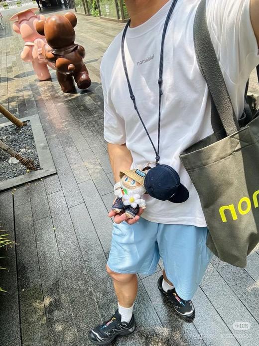 Oem工厂订单，正品单，两色！lulu家棒球帽零钱包ball capnano!可挂脖 可斜挎 商品图3